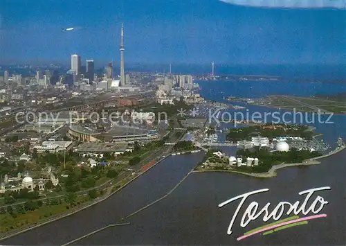 AK / Ansichtskarte Toronto_Canada Aerial view Toronto Canada