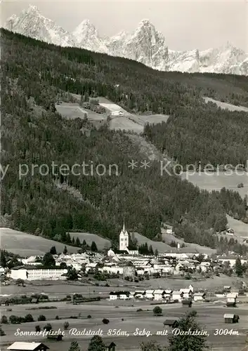 AK / Ansichtskarte Radstadt Sommerfrische mit Dachstein Radstadt