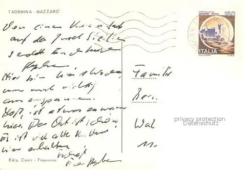 AK / Ansichtskarte Mazzaro Kuestenort Mazzaro