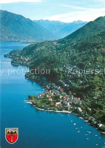 AK / Ansichtskarte Gerra_Gambarogno Lago Maggiore Alpen Gerra Gambarogno