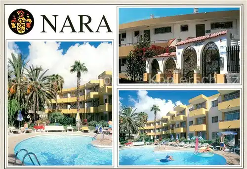 AK / Ansichtskarte Playa_del_Ingles Apartamentos Nara Piscina Playa_del_Ingles