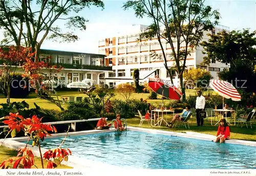 AK / Ansichtskarte Arusha New Arusha Hotel Swimming Pool Arusha