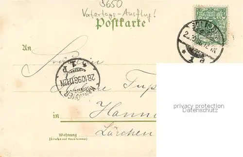 AK / Ansichtskarte Muengsten Kaiser Wilhelm Bruecke Vatertags Ausflug Muengsten