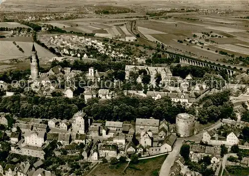 AK / Ansichtskarte Friedberg_Hessen Fliegeraufnahme Friedberg Hessen