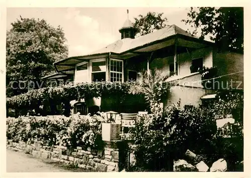 AK / Ansichtskarte Bad_Homburg Tennis Bar im Kurpark Aussenansicht Bad_Homburg