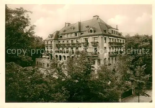 AK / Ansichtskarte Bad_Homburg Sanatorium Dr. Baumstark GmbH Bad_Homburg