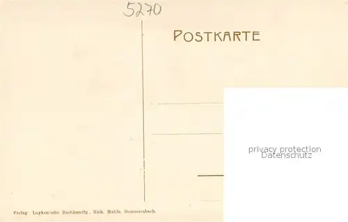 AK / Ansichtskarte Gummersbach Evangl. Kirche Aussenansicht Gummersbach