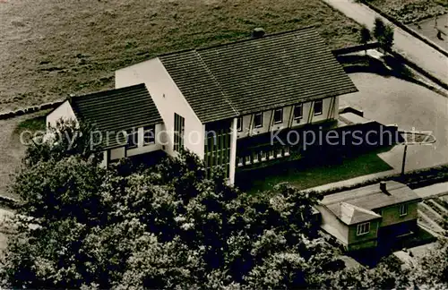 AK / Ansichtskarte Wiehl_Oberbergischer_Kreis Fliegeraufnahme Kapelle der Ev. Freikirchl. Gemeinde 