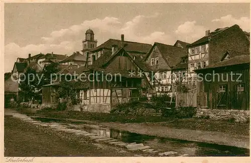 AK / Ansichtskarte Lauterbach_Hessen An der Lauter Lauterbach Hessen