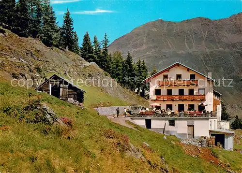 AK / Ansichtskarte Soelden_oetztal Gasthof Sonnenplatee Gaislachalm oetztaler Alpen Soelden oetztal