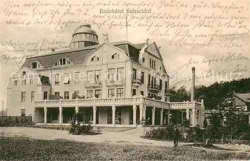 AK / Ansichtskarte Bad_Salzschlirf Badehotel Aussenansicht Bad_Salzschlirf