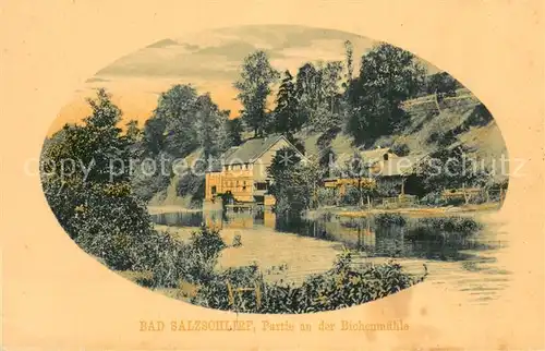 AK / Ansichtskarte Bad_Salzschlirf Partie an der Bichenmuehle Bad_Salzschlirf