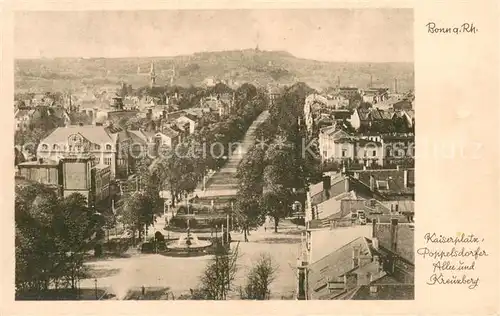 AK / Ansichtskarte Bonn_Rhein Kaiserplatz Kreuzberg Bonn_Rhein