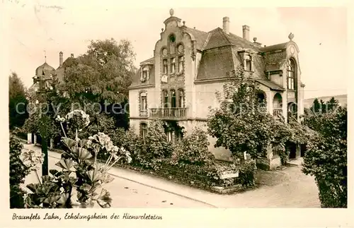 AK / Ansichtskarte Braunfels Erholungsheim Braunfels