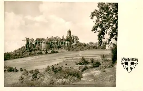 AK / Ansichtskarte Greifenstein_Hessen Burgansicht Greifenstein_Hessen