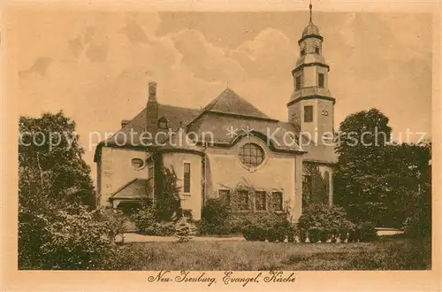 AK / Ansichtskarte Neu Isenburg Evagl. Kirche Aussenansicht Neu Isenburg