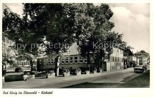 AK / Ansichtskarte Bad_Koenig_Odenwald Kurhotel Bad_Koenig_Odenwald