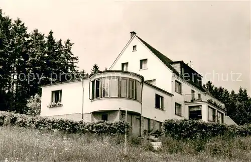 AK / Ansichtskarte Gebhardshain Haus Waldfrieden Evgl. Muettererholungsheim Gebhardshain