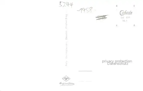 AK / Ansichtskarte Daaden Teilansichten mit Schwimmbad Daaden