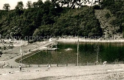 AK / Ansichtskarte Hamm_Sieg Schwimmbad Hamm_Sieg