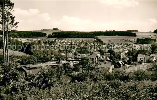 AK / Ansichtskarte Hirzenhain_Wetteraukreis Teilansicht mit Industrielle Anlage Hirzenhain Wetteraukreis