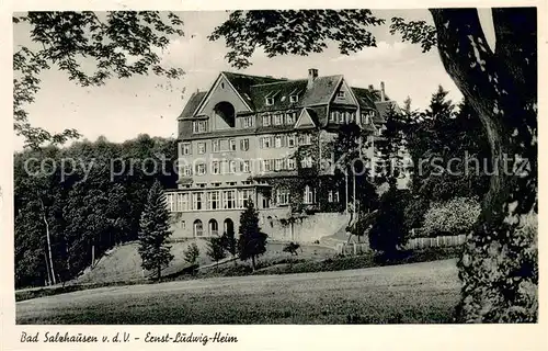 AK / Ansichtskarte Bad_Salzhausen Ernst Ludwig Heim Bad_Salzhausen