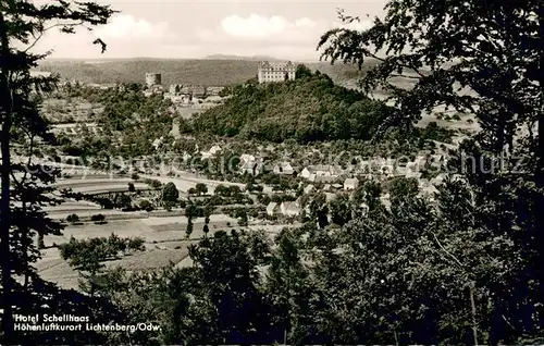 AK / Ansichtskarte Lichtenberg_Odenwald Hotel Schellhaas Lichtenberg Odenwald