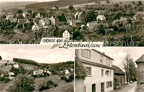 AK / Ansichtskarte Erlenbach_Erbach Gasthaus Zum Gruenen Baum  Erlenbach_Erbach