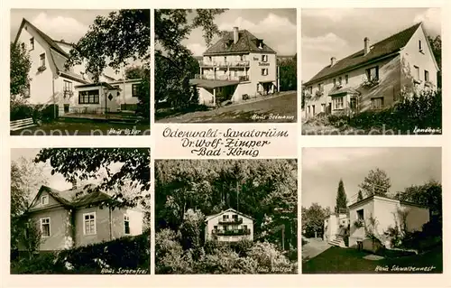 AK / Ansichtskarte Bad_Koenig_Odenwald Odenwald Sanatorium Bad_Koenig_Odenwald
