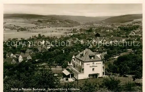 AK / Ansichtskarte Bad_Koenig_Odenwald Hotel u. Pension Bodmann Bad_Koenig_Odenwald