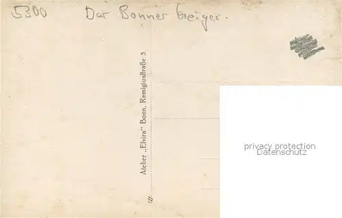 AK / Ansichtskarte Bonn_Rhein der Bonner Geiger Bonn_Rhein