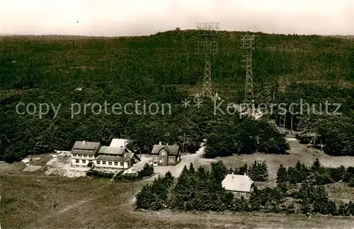 AK / Ansichtskarte Vogelsberg_Rhoen Berggasthof Hoherodskopf Vogelsberg Rhoen