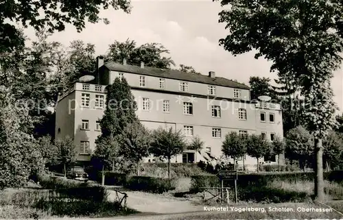 AK / Ansichtskarte Schotten_Hessen Kurhotel Vogelsberg Schotten Hessen
