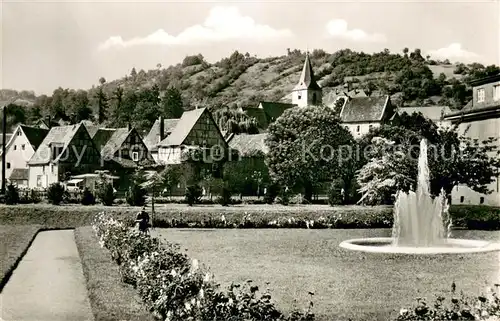 AK / Ansichtskarte Bad_Orb Blick vom Bahnhof zum Molkenberg Bad_Orb