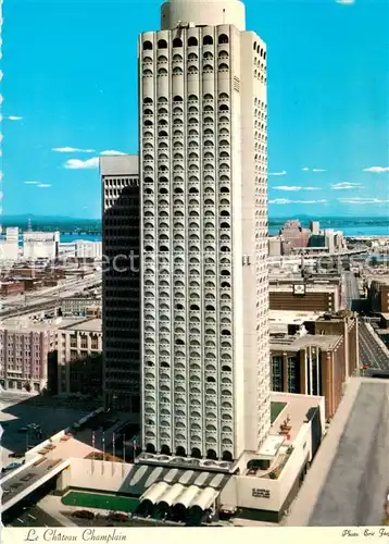 AK / Ansichtskarte Montreal_Quebec Chateau Champlain Highest Hotel in Canada Montreal Quebec
