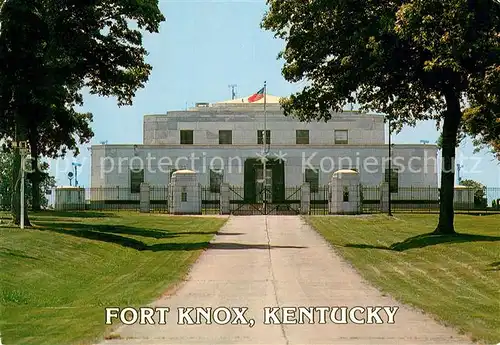 AK / Ansichtskarte Fort_Knox US Gold Depository 