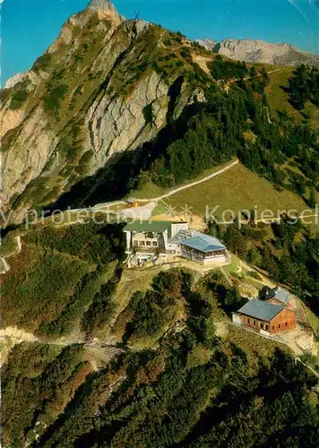 AK / Ansichtskarte Schwangau Tegelberg Bergstation mit Branderschrofen Ammergauer Alpen Schwangau
