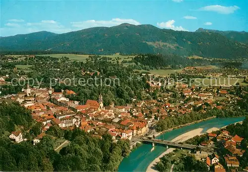 AK / Ansichtskarte Bad_Toelz Heilklimatischer Kurort im Isartal gegen Tegernseer Berge Huber Karte Nr 6275 Bad_Toelz