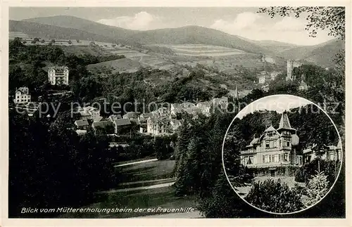 AK / Ansichtskarte Eppstein_Taunus Muettererholungsheim der Ev Frauenhilfe Panorama Eppstein_Taunus