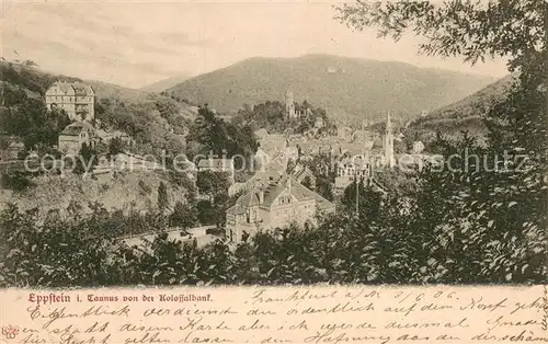 AK / Ansichtskarte Eppstein_Taunus Blick von der Kolossalbank Eppstein_Taunus