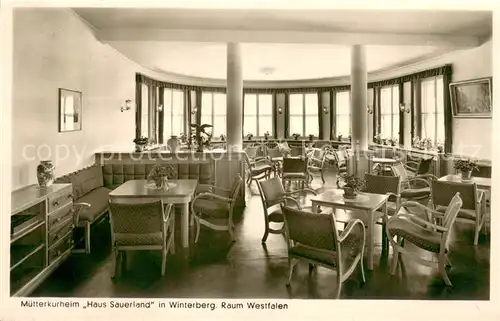 AK / Ansichtskarte Winterberg_Hochsauerland Muetterkurheim Haus Sauerland Raum Westfalen Winterberg_Hochsauerland