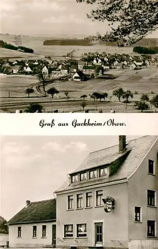 AK / Ansichtskarte Guckheim Panorama Gasthaus Pension Werner Jung Guckheim