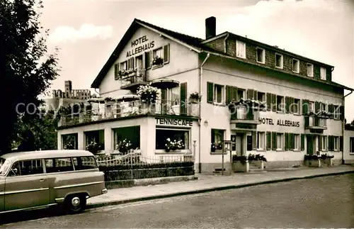 AK / Ansichtskarte Koenigstein_Taunus Hotel Alleehaus Koenigstein_Taunus