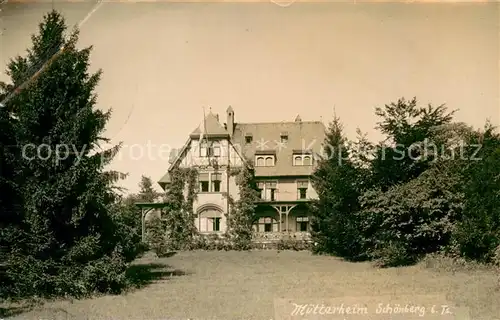 AK / Ansichtskarte Schoenberg_Taunus Muetterheim Schoenberg Taunus