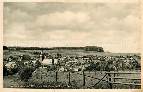 AK / Ansichtskarte Rennerod Panorama Rennerod