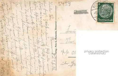 AK / Ansichtskarte Rennerod Panorama Rennerod