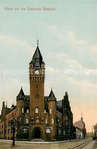 AK / Ansichtskarte Coepenick_Koepenick Coepenicker Ratskeller 