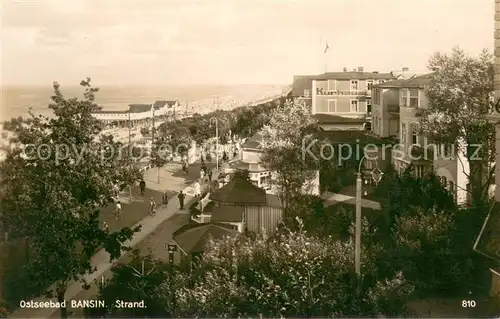 AK / Ansichtskarte Bansin_Ostseebad Strand Bansin_Ostseebad