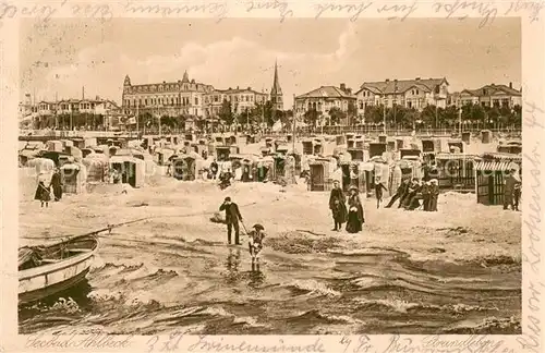 AK / Ansichtskarte Ahlbeck_Ostseebad Strandpartie Ahlbeck_Ostseebad