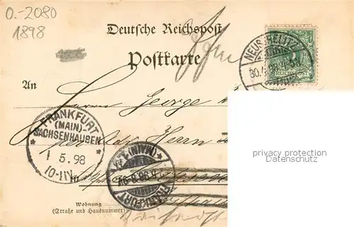 AK / Ansichtskarte Neustrelitz Schlosskirche Neustrelitz